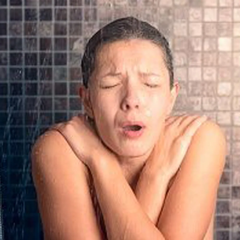 No hot water emergency requiring immediate plumber response