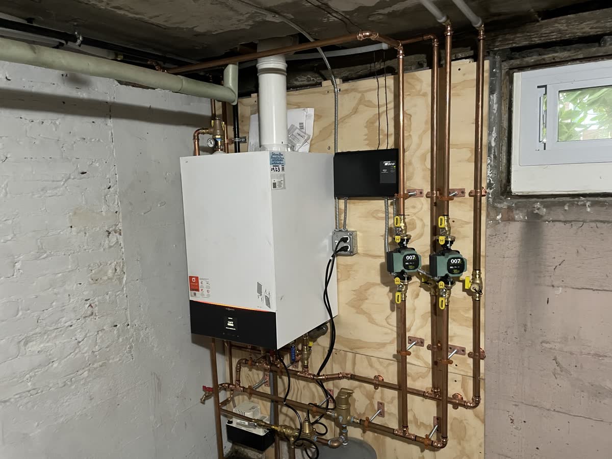 Viessmann Vitodens 200-W multi-zone install — Braintree MA
