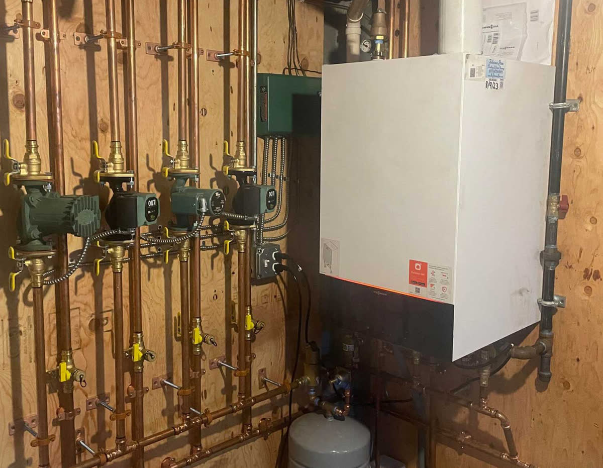 Viessmann multi-zone hydronic system — Johnson Bros Plumbing