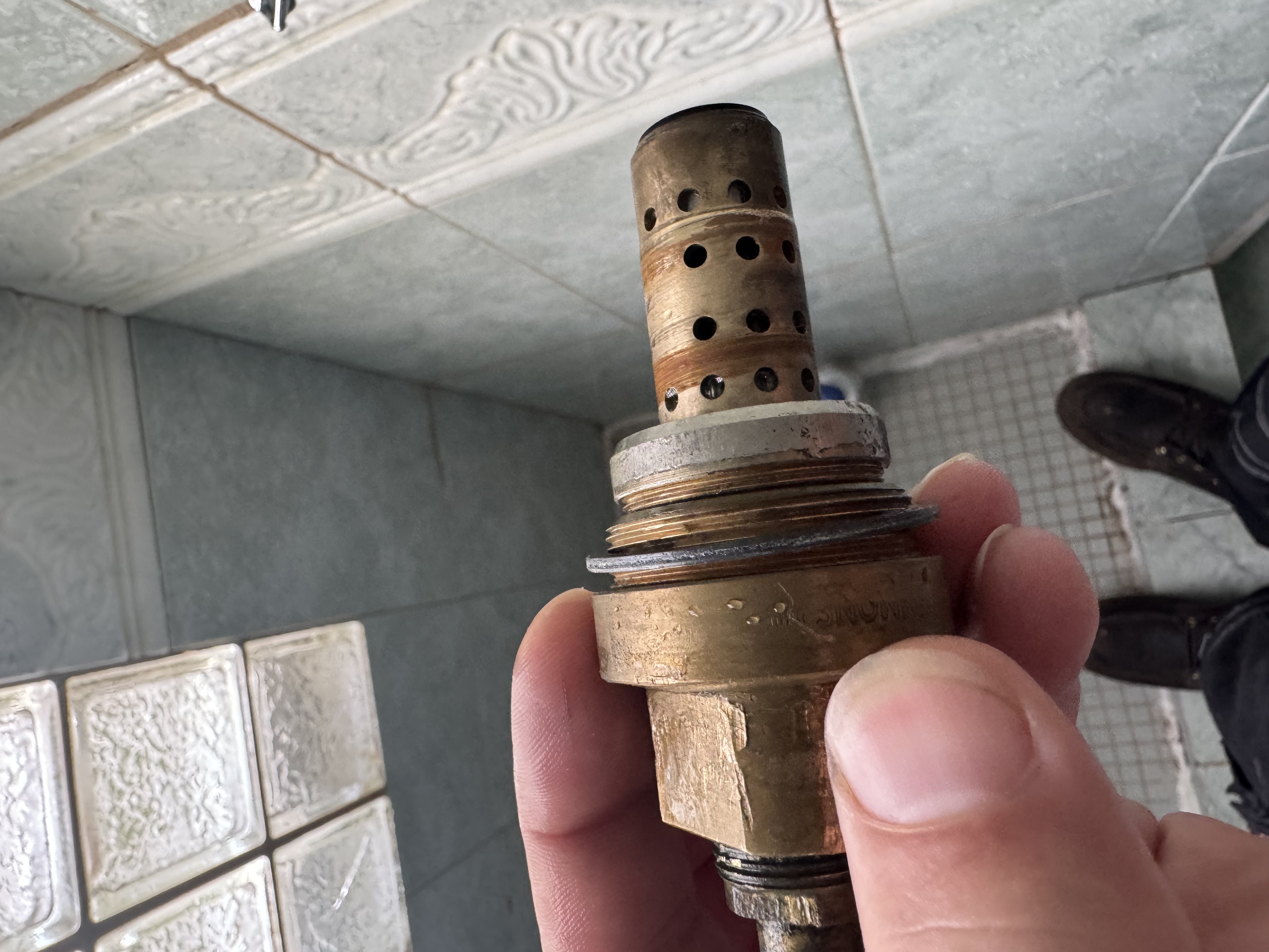 Symmons shower valve service in Quincy