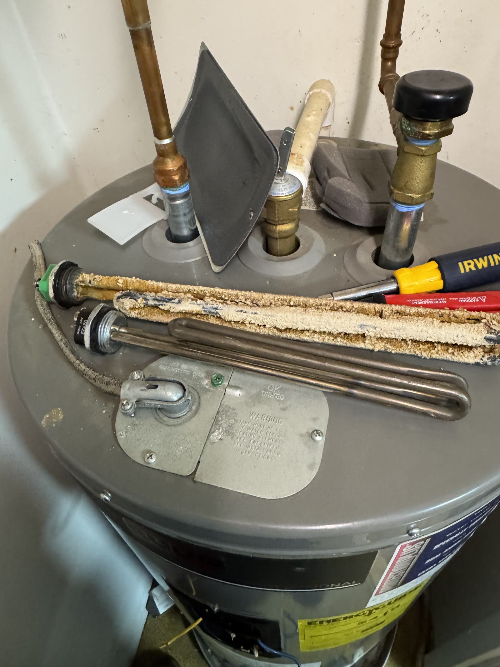 Replace top bottom electrical elements in Weymouth