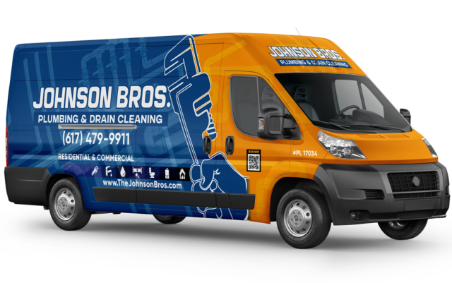 Johnson Bros Plumbing Truck In Abington, Ma